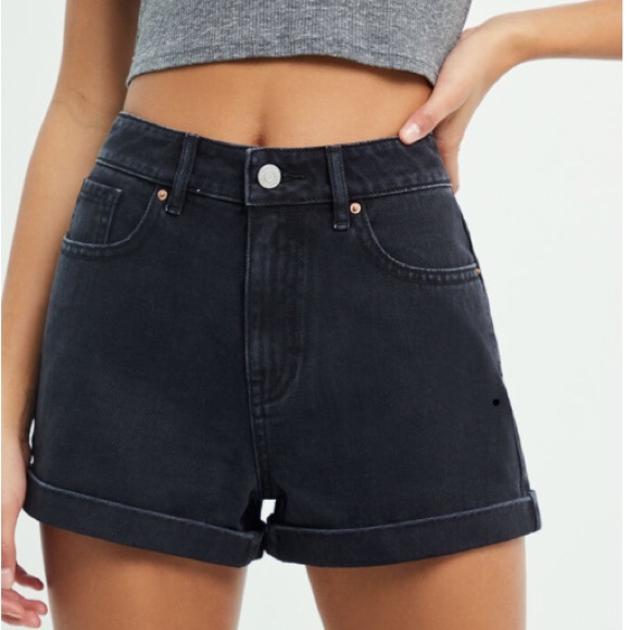BDG Pants - Urban Outfitters BDG High-Rise Denim Mom Shorts